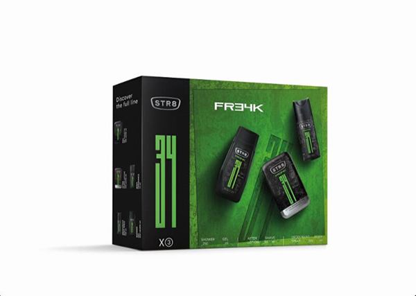 Fotoja e Set STR8 FR34K - losion pas rrojës 50 ml + deodorant 150 ml + xhel dushi 250 ml