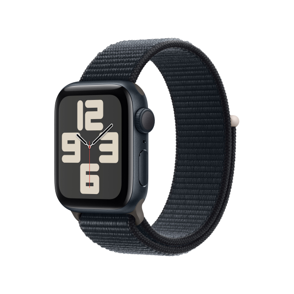 Fotoja e Apple Watch SE2 V2 GPS, 40mm, Midnight Aluminium Case me Midnight Sport Loop