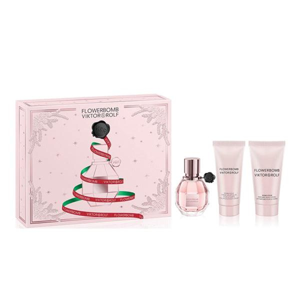 Fotoja e Set Flower Bomb Viktor & Rolf, Eau De Parfum 30 ml + Losion trupi 50 ml + Xhel dushi 40 ml