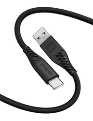 Fotoja e Kabllo Swissten silikon USB - USB-C, 1.5m