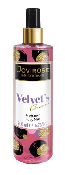 Fotoja e Sprej trupi për femra JoviRose Velvet's Dream, 200 ml