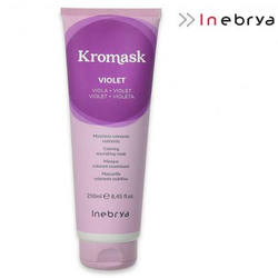 Fotoja e Maskë me ngjyrë për flokë Inebrya Kromask, Violet, 250 ml