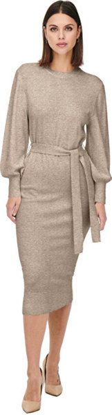 Fotoja e Fustan Only ONLLELY Slim Fit, bezhë, XS