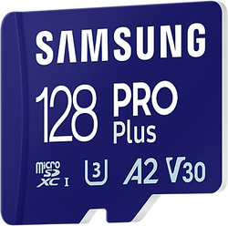 Fotoja e Kartë memorie Samsung PRO Plus UHS-I U3 (Class 10) Micro SDXC 128GB + SD