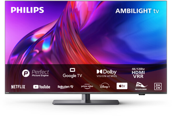 Fotoja e Televizor Philips 65PUS8818, 65" (164cm), 4K UHD, i zi