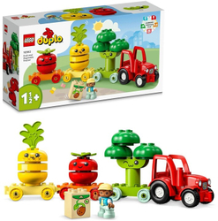 Fotoja e Set LEGO® DUPLO® 10982 Tractor with vegetables and fruits, 19 pjesë