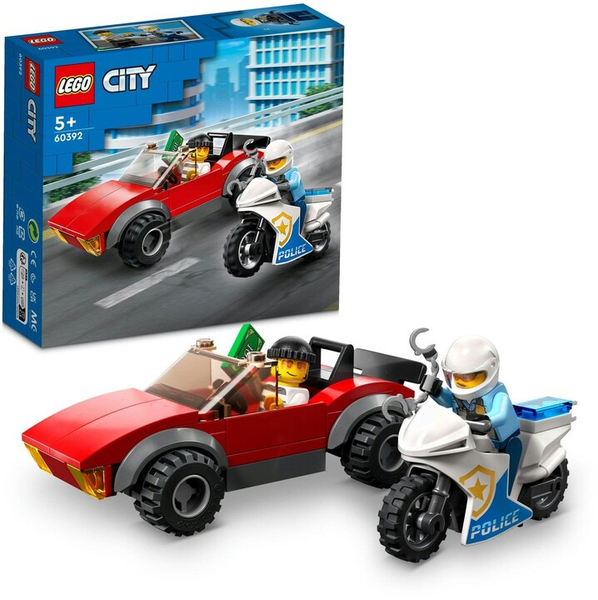 Fotoja e Set LEGO® City 60392 Car chase with dirt bike, 59 pjesë