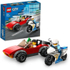 Fotoja e Set LEGO® City 60392 Car chase with dirt bike, 59 pjesë, Picture 1