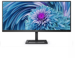 Fotoja e Monitor Philips 346E2LAE - LED, 34", UW-QHD, i zi