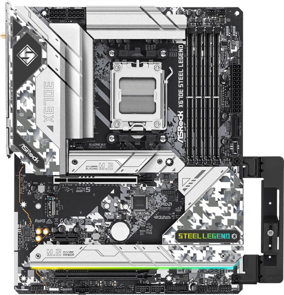 Fotoja e Pllakë amë ASRock X670E STEEL LEGEND - AMD X670