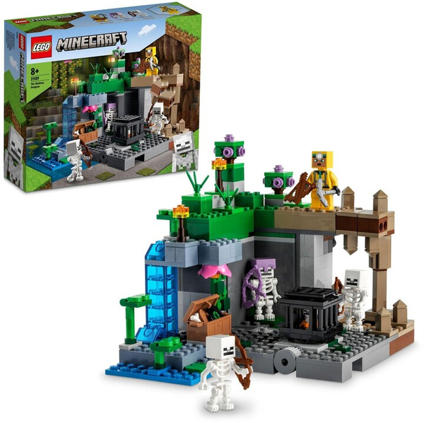 Fotoja e Set LEGO® Minecraft 21189 Skeleton Cave, 364 pjesë