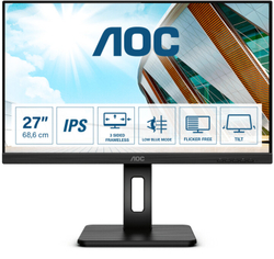 Fotoja e Monitor AOC Q27P2Q - LED, 27", QHD, i zi