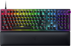 Fotoja e Tastierë Razer Huntsman V2, Razer Optical Red, US, e zezë