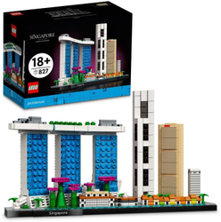 Fotoja e Set lodër LEGO® Architecture 21057 Singapore, 827 pjesë