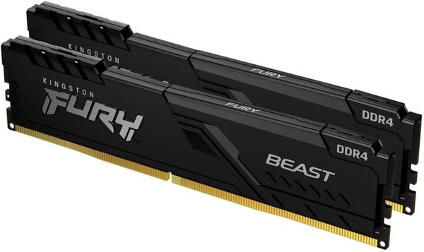 Fotoja e Module të memories Kingston Fury Beast 64GB (2x32GB) DDR4 3600 CL18