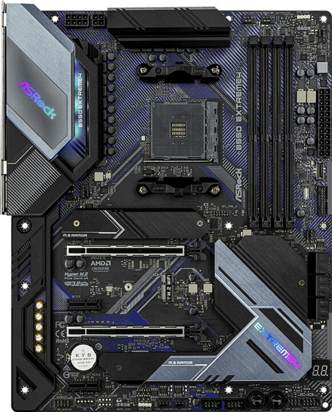 Fotoja e Pllakë amë ASRock B550 Extreme4 - AMD B550