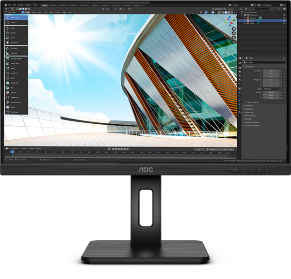 Fotoja e Monitor AOC 24P2Q - 23,8'' LED , Full HD, i zi