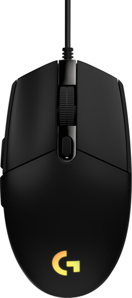 Fotoja e Maus Logitech G102 Lightsync, i zi