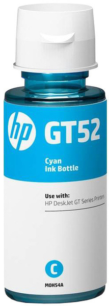 Fotoja e Ngjyrë HP GT52 për HP DeskJet GT, e kaltërt (cyan)