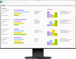 Fotoja e Monitor EIZO EV2456-BK - LED, 24", WUXGA, i zi