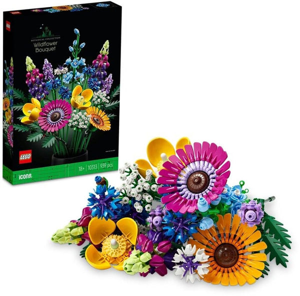 Fotoja e Set LEGO® Icons 10313 Meadow Flower Bouquet, 939 pjesë