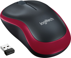 Fotoja e Maus Logitech M185, i kuq