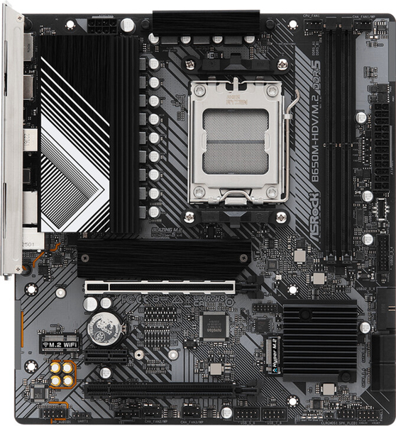 Fotoja e Pllakë amë ASRock B650M-HDV/M.2 - AMD B650