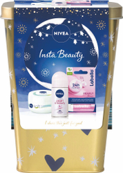 Fotoja e Set Nivea Insta Beauty, Roll on 150 ml + Labello + Soft Cream 100 ml