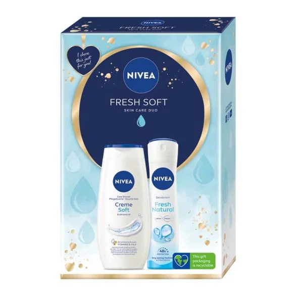 Fotoja e Set Nivea Fresh Soft, Deodorant 150 ml + Xhel Dushi 250 ml