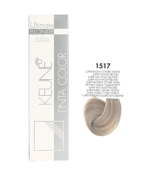 Fotoja e Ngjyrë për flokë Keune 1517 Ultimate Blonde, 60 ml