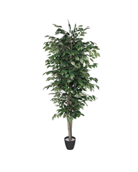 Fotoja e Lule artificiale Verde Decor Ficus Green Tree, 125cm