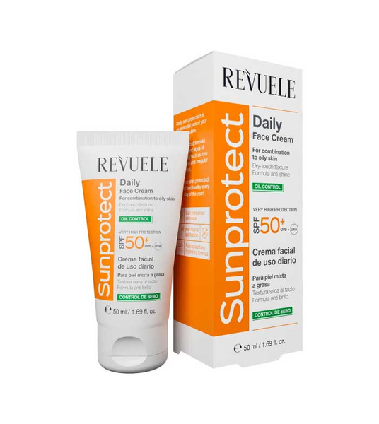 Fotoja e Krem për fytyrë Revuele Sunprotect SPF 50+, Oil Control, 50 ml