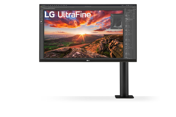 Fotoja e Monitor LG UltraFine Ergo, 27", 3840 x 2160, 4K Ultra HD, 60 Hz, i zi