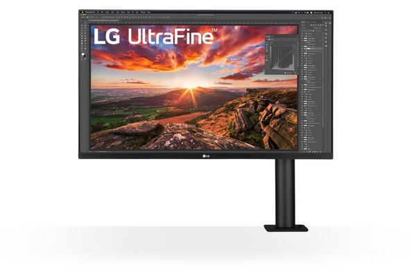 Fotoja e Monitor LG 32UN880P-B, 32", 3840 x 2160, 4K Ultra HD, 60 Hz, i zi