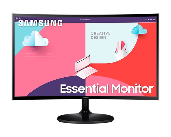 Fotoja e Monitor Samsung LS27C360EAUXEN, 27", 1920 x 1080, Full HD, 75 Hz, i zi