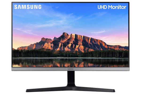 Fotoja e Monitor Samsung U28R550UQP, 28", 3840 x 2160, 4K Ultra HD, 60 Hz, i hirtë