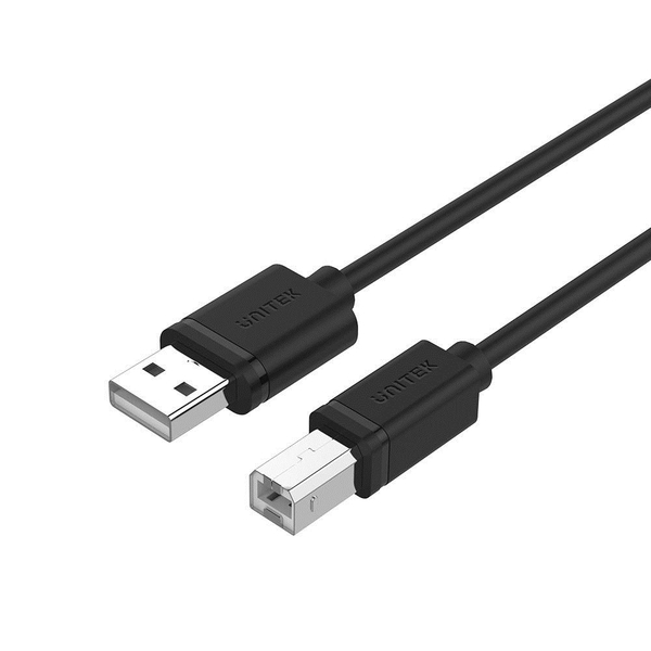 Fotoja e Kabllo Unitek, USB A/USB B, 5 m, e zezë