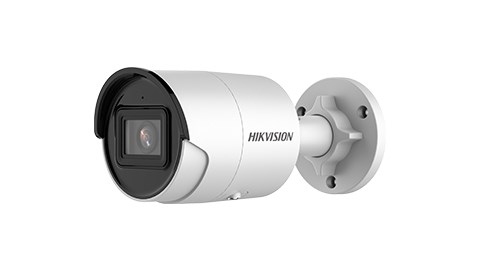 Fotoja e Kamerë sigurie Hikvision DS-2CD2146G2-I, 8 MP, 3840 x 2160, me mikrofon të integruar, me detektim të lëvizjes, e bardhë