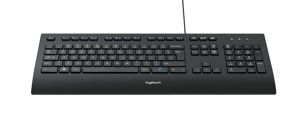 Fotoja e Tastierë Logitech K280e, USB, e zezë