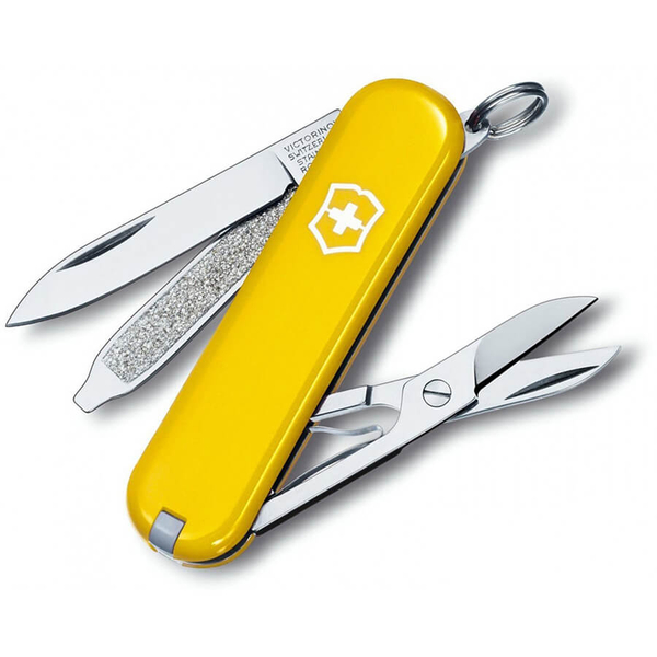 Fotoja e Thikë xhepi  Victorinox CLASSIC SD, e verdhë