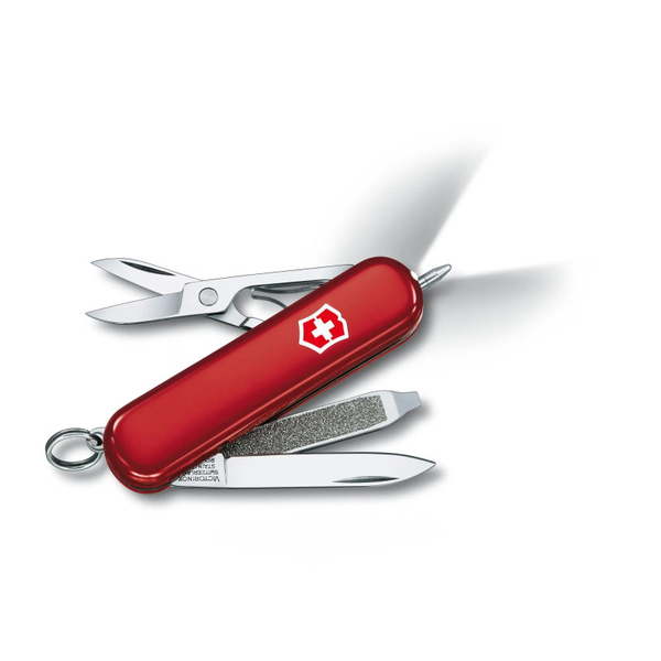 Fotoja e Thikë nënshkrimi Victorinox "Signature Lite", e kuqe