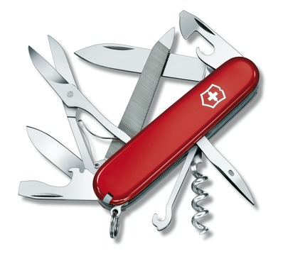 Fotoja e Thikë xhepi Victorinox "Mountaineer", e kuqe