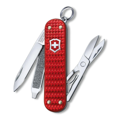 Fotoja e Brisk klasik 58mm Victorinox, ngjyrë të kuqe