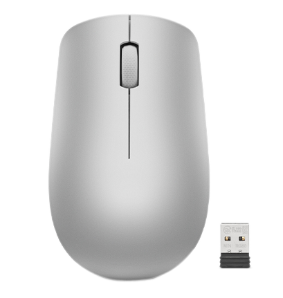 Fotoja e Maus Lenovo 530, RF Wireless, i hirtë