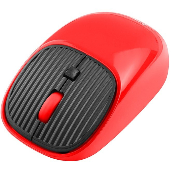 Fotoja e Maus Tracer TRAMYS46942 WAVE RED, RF Wireless, i kuq, i zi