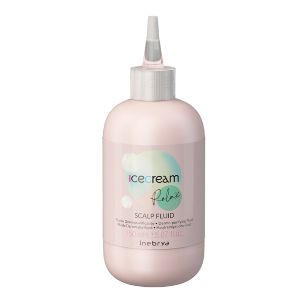 Fotoja e Eksfoliues për skalp Inebrya Fluid Icecream Relax, 150 ml