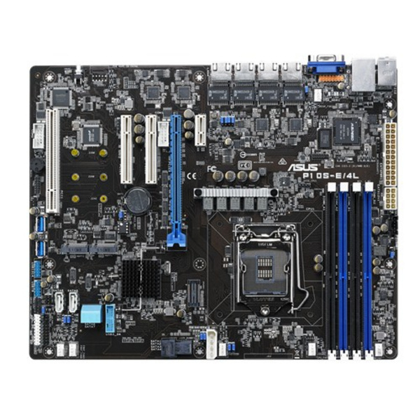 Fotoja e Pllakë amë ASUS P10S-E/4L Intel C236 LGA 1151 (Socket H4) ATX