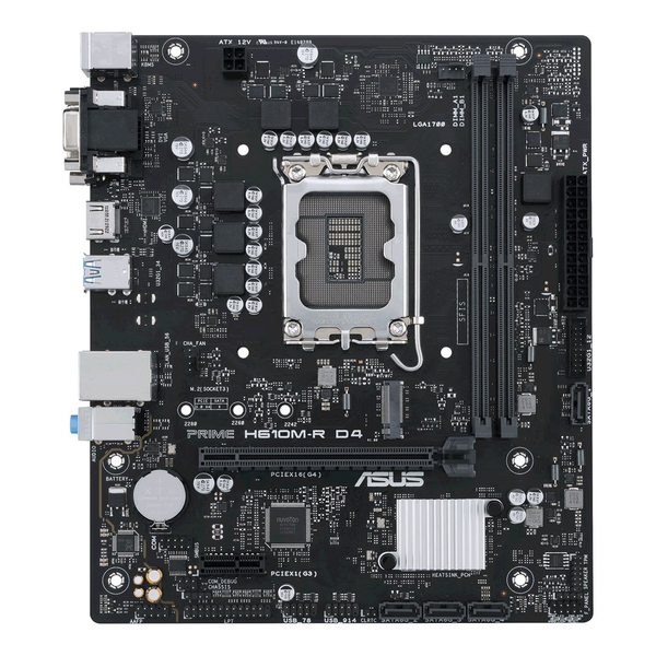 Fotoja e Pllakë amë ASUS PRIME H610M-R D4 Intel H610 LGA 1700 micro ATX