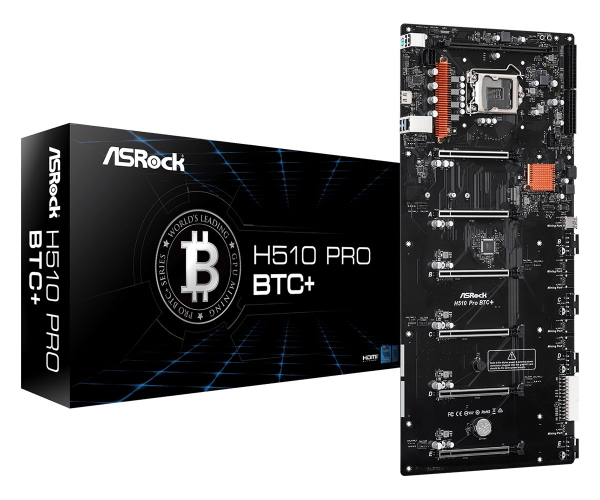 Fotoja e Pllakë amë Asrock H510 Pro BTC+ Intel H510 LGA 1200