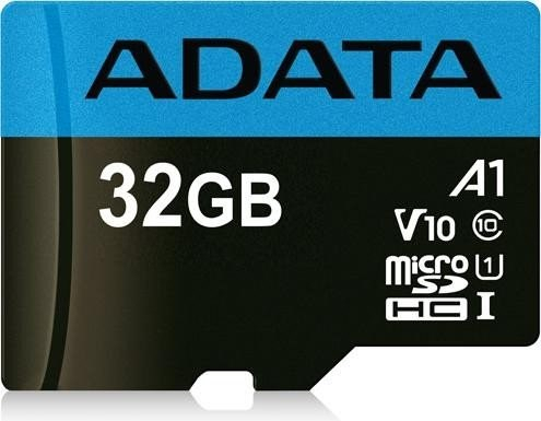 Fotoja e Kartë e memories ADATA , MicroSDHC, 32 GB, Class 10 + përshtatës SD